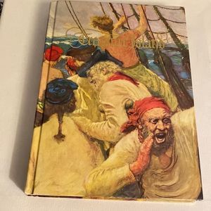 Treasure Island By Robert Louis Stevenson 1989 Printing Hardback Book EUC